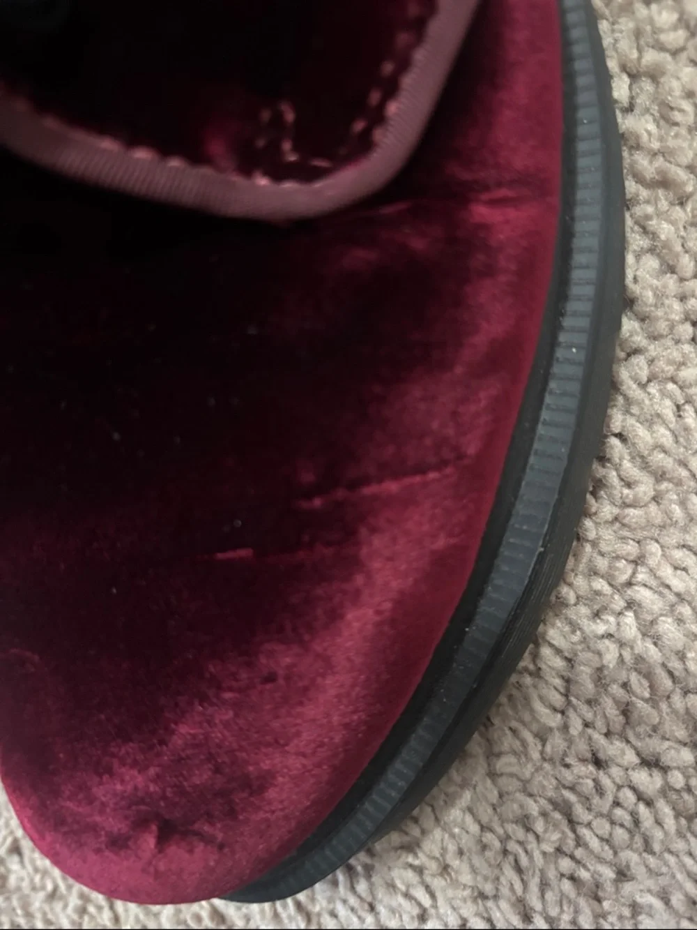 Dr Martens Velvet  Shoes - Picture 5 of 5